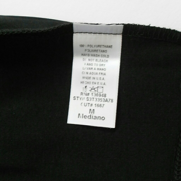 Leatherette Crop Top - Picture 6 of 6